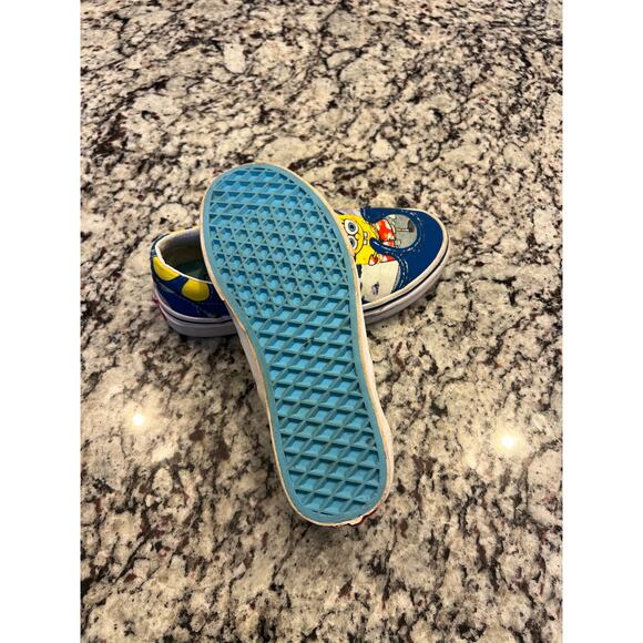 VANS SpongeBob slip on shoes men’s size 4.5 women’s 6 big boys size 4.5 - Picture 6 of 14